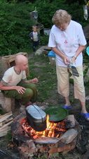 ужин